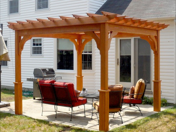 Pergola 10 X 10 Design