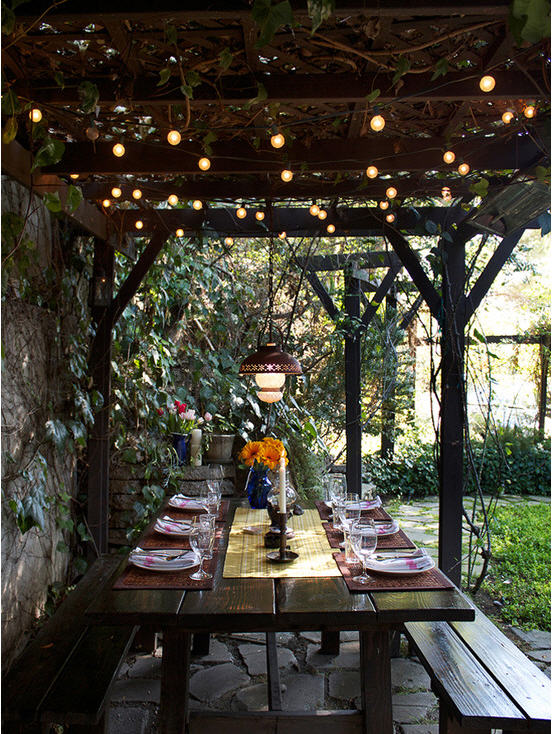 Pergola Lighting Effects 2