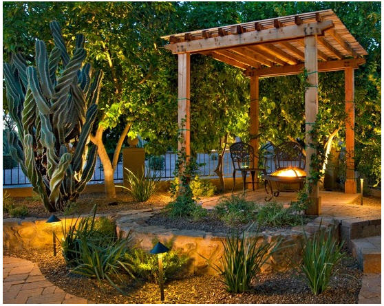 Pergola Lighting Effects 4