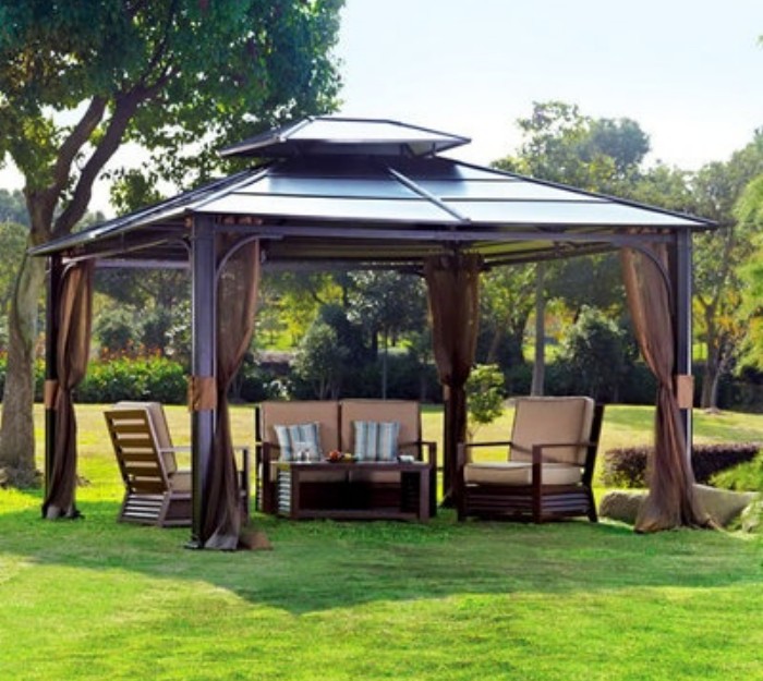 Aluminum And Metal Patio Pergola 8