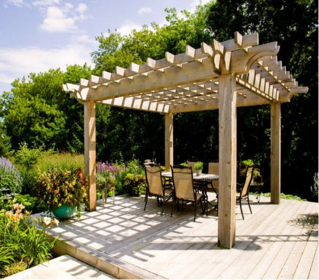 Deck With Pergola 4