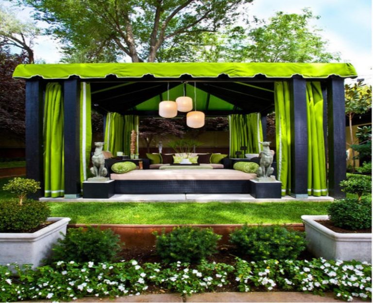 Fabric Gazebo Cover Ideas Pergola Gazebos