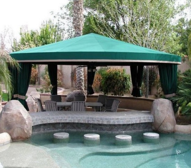 Gazebos Canvas Cover Ideas Pergola Gazebos