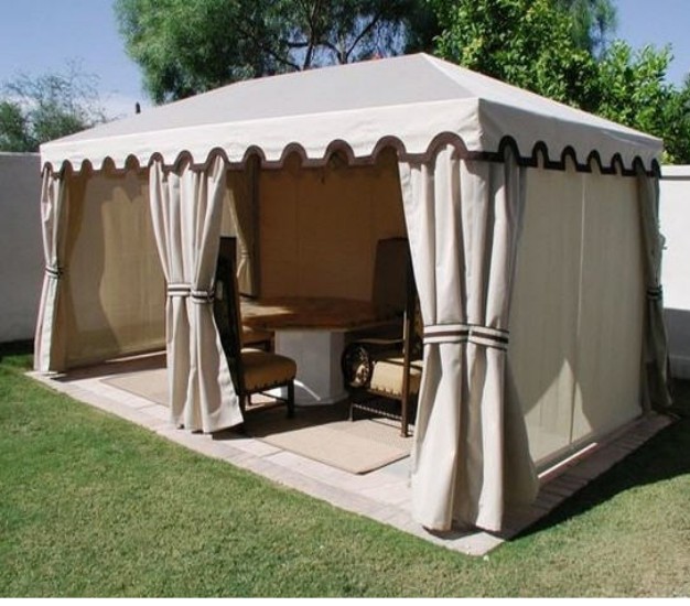 Gazebos Canvas Cover Ideas Pergola Gazebos