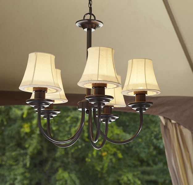 Outdoor Gazebo Lighting Chandelier 2