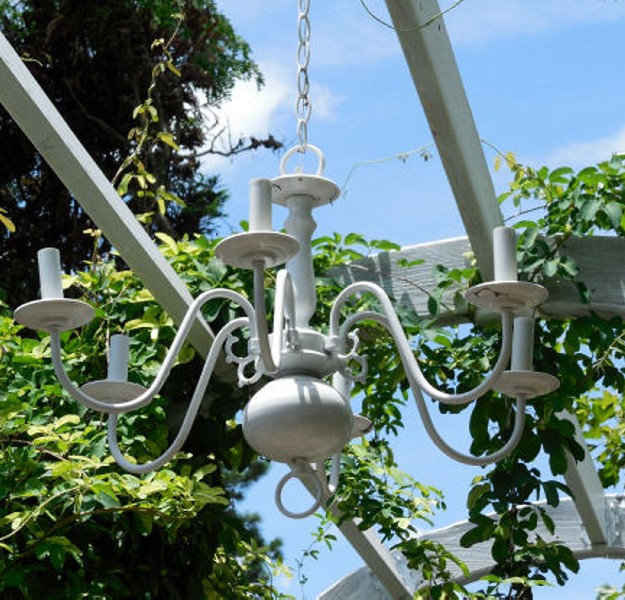 Outdoor Gazebo Lighting Chandelier 9