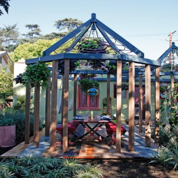 Outdoor Hanging Gazebo Lights | Pergola Gazebos: