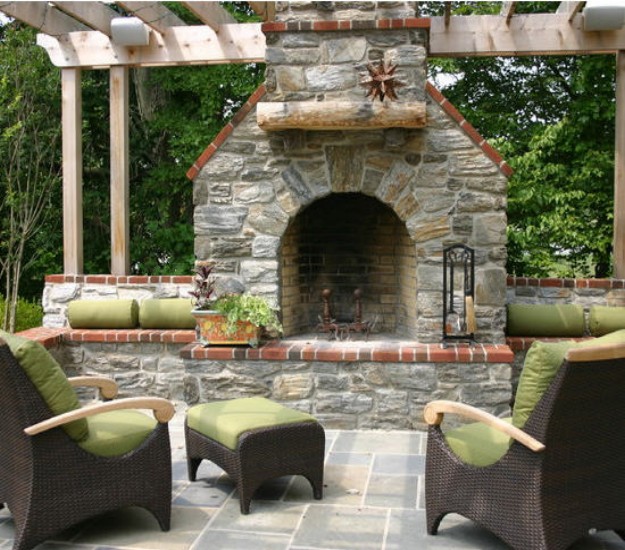 Pergola Fire Pit 7