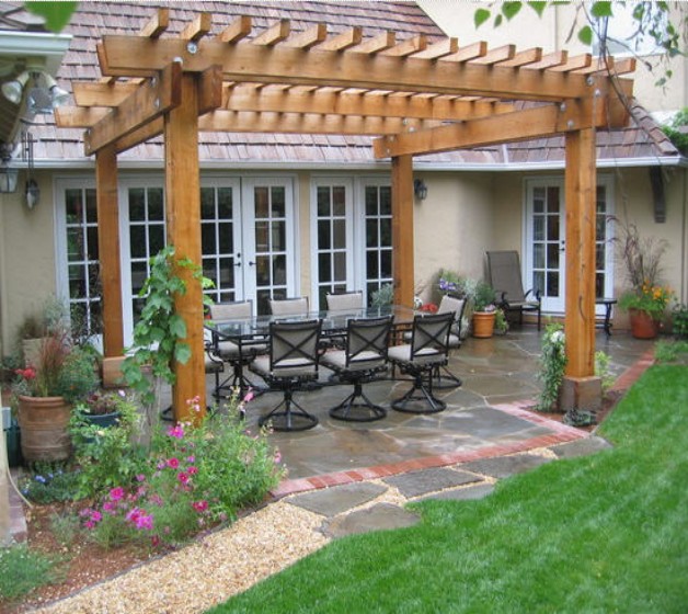 Pergola Garden Furniture Ideas 4