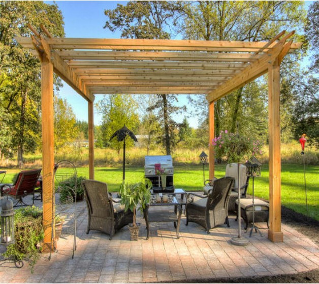 Pergola Garden Furniture Ideas 6