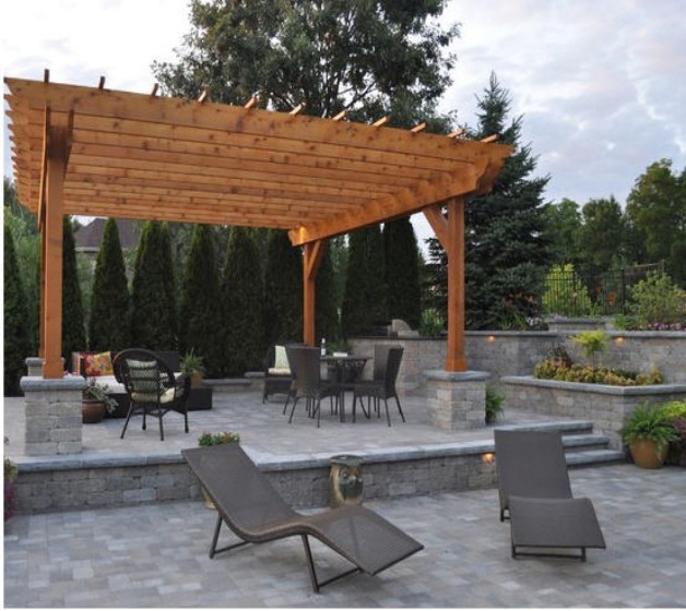 Pergola Garden Furniture Ideas 8