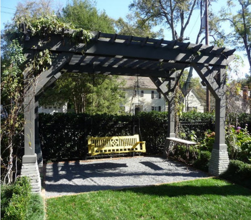 Pergola Hammock Ideas 5