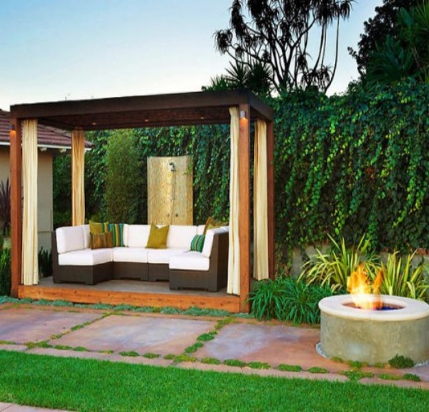 Pergola Sofa Ideas 9