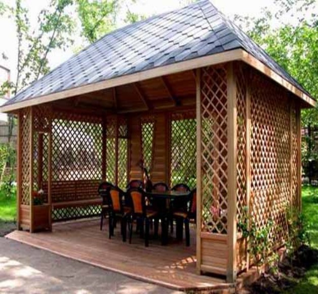 Rectangular Gazebo Plans 1