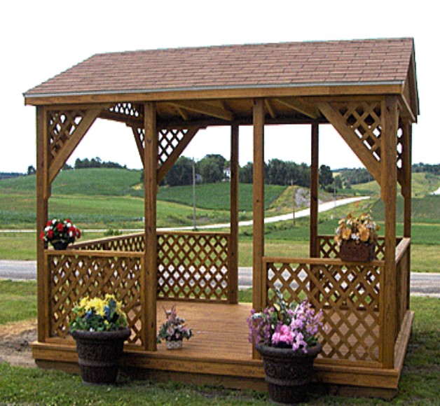 Rectangular Gazebo Plans 2