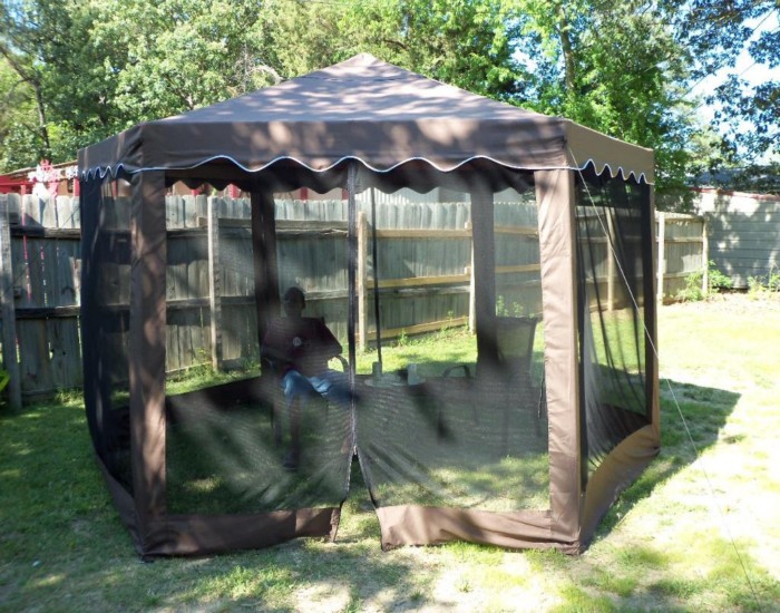 Gazebo Bug Screen 2