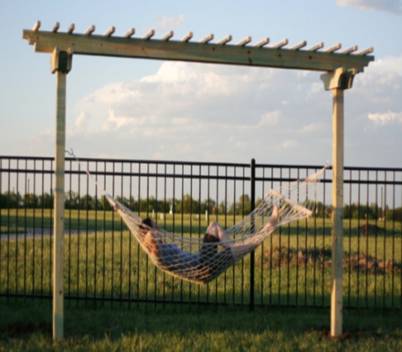How To Make a Hammock Arbor DIY Project Pergola Gazebos