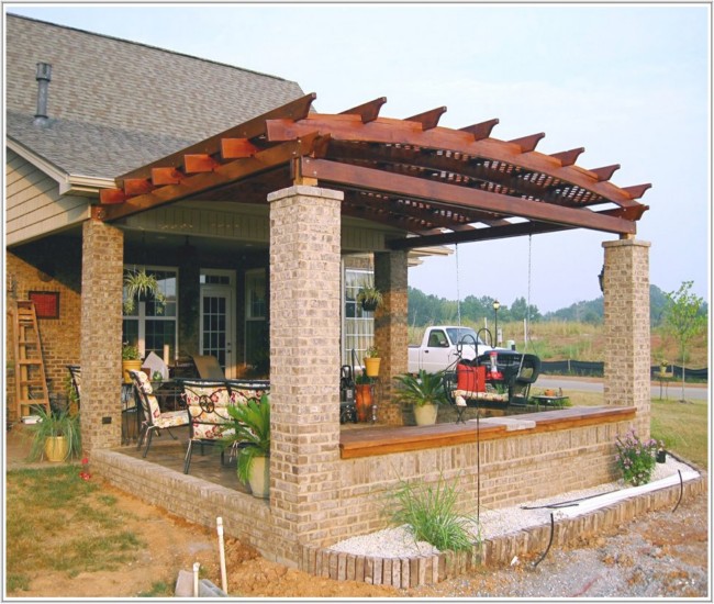 Perfect Attached Pergola 1