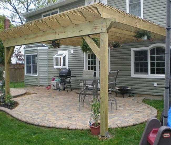 Perfect Attached Pergola 6