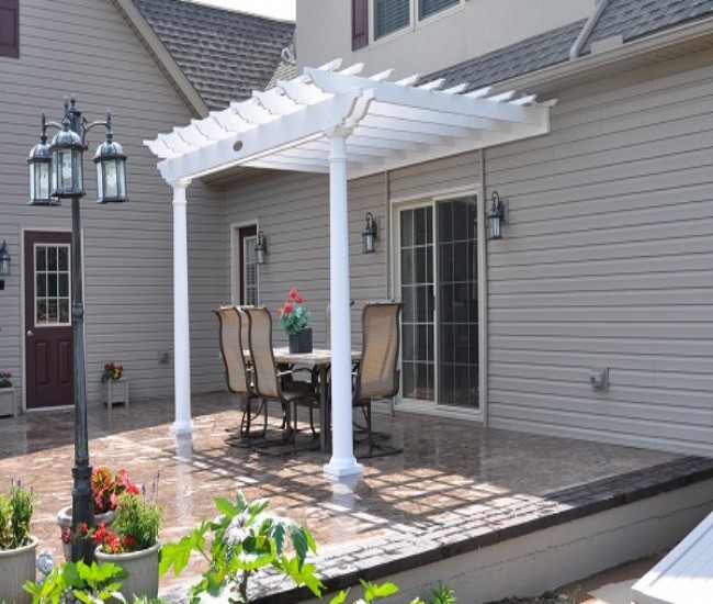 Perfect Attached Pergola 9
