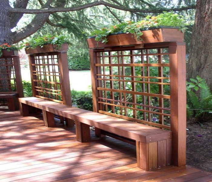 Trellis Over a Deck 1