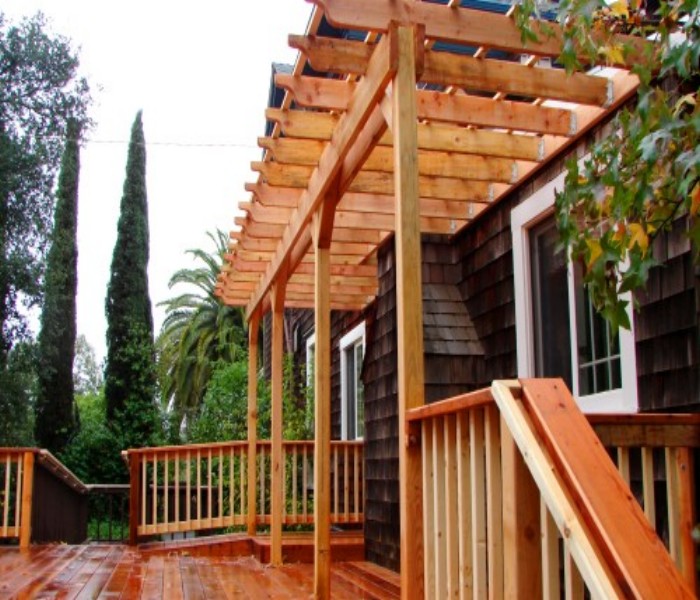 Trellis Over a Deck, The Best Option | Pergola Gazebos: