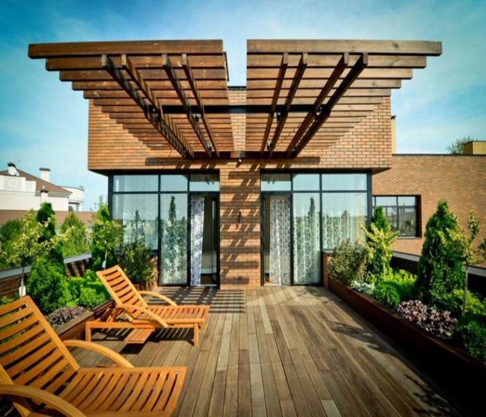 Rooftop Pergolas 1