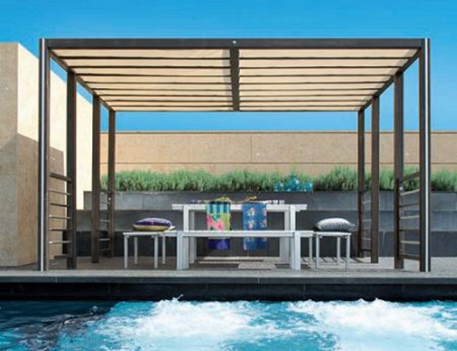 Various Pergola Roof Ideas 8