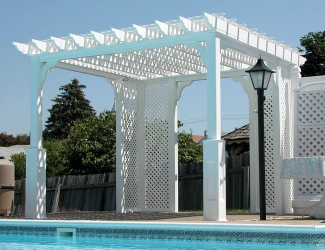 Various Pergola Roof Ideas 9