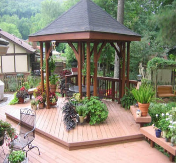 Gazebo Decks 12 Pergola Gazebos