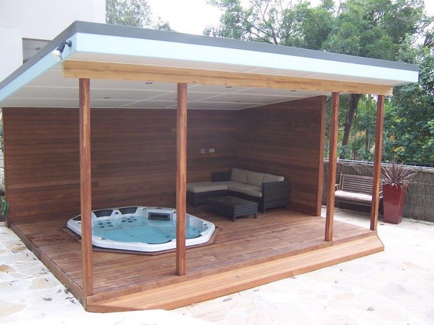 Unique Deck Gazebo 7