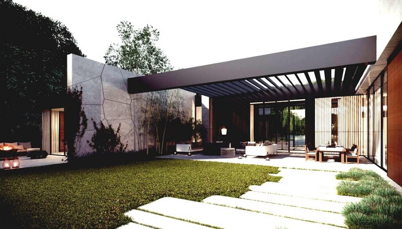 Front Yard Pergola Designs 4