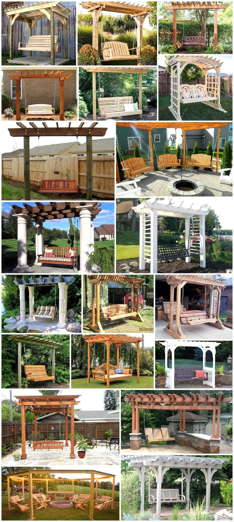 Have Your Ever Thought of Adding Swing to Your Pergola