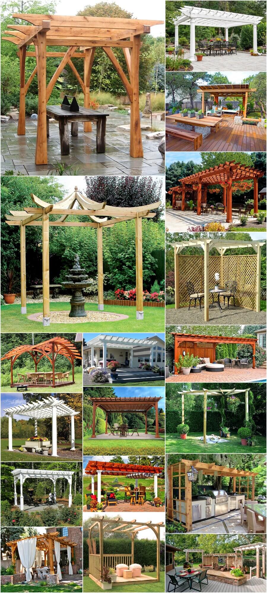 Steps Towards Designing Your Pergolas in Garden
