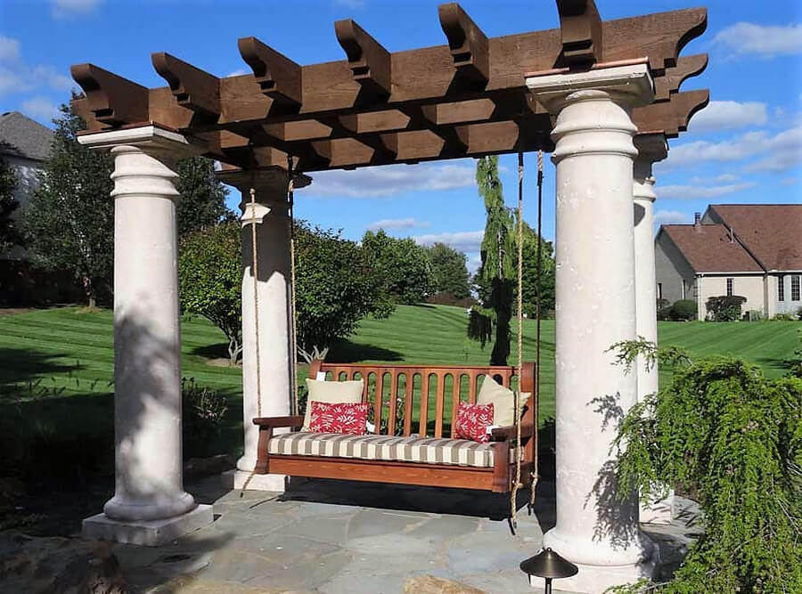 Swing Pergola Idea