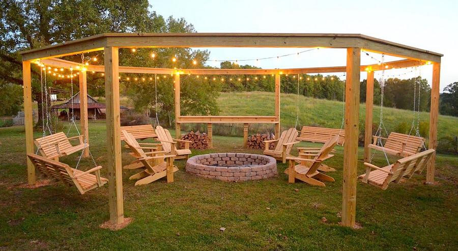 Have You Ever Thought of Adding Swing to Your Pergola ?