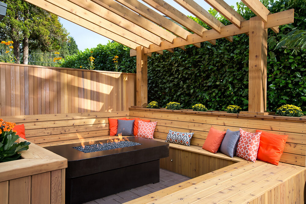 pergola furniture ideas 19