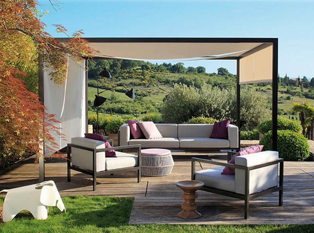 pergola furniture ideas 6