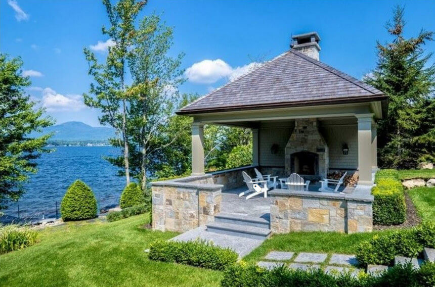 Lakeside Gazebo Design Ideas 16