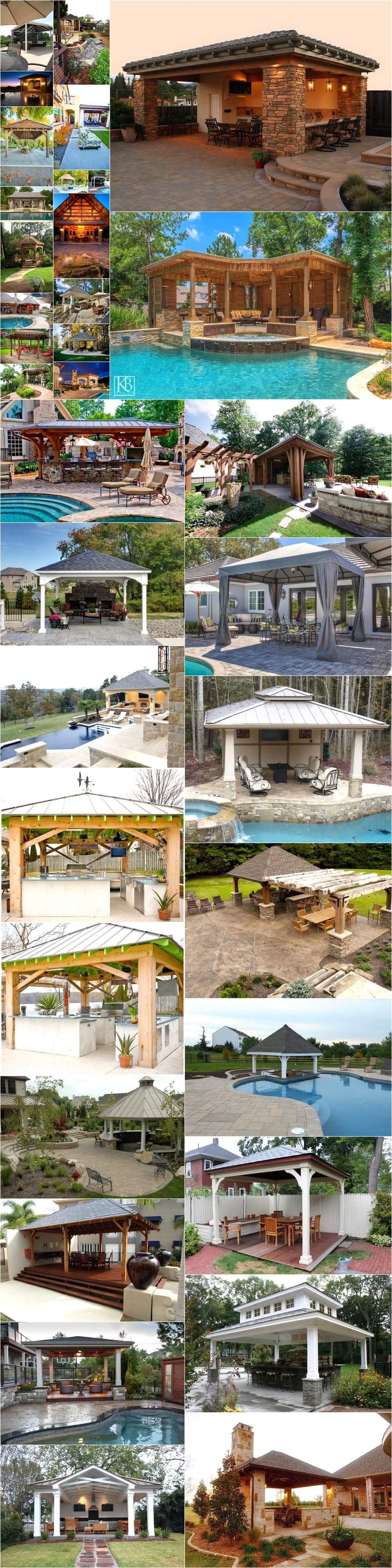 Gorgeous Outdoor Design Ideas with Gazebo