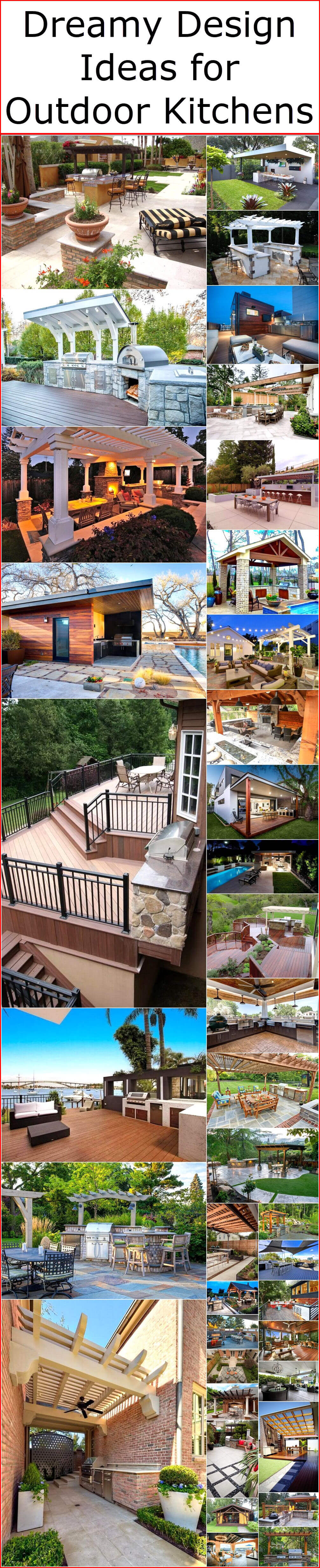 Dreamy Design Ideas for Outdoor Kitchens