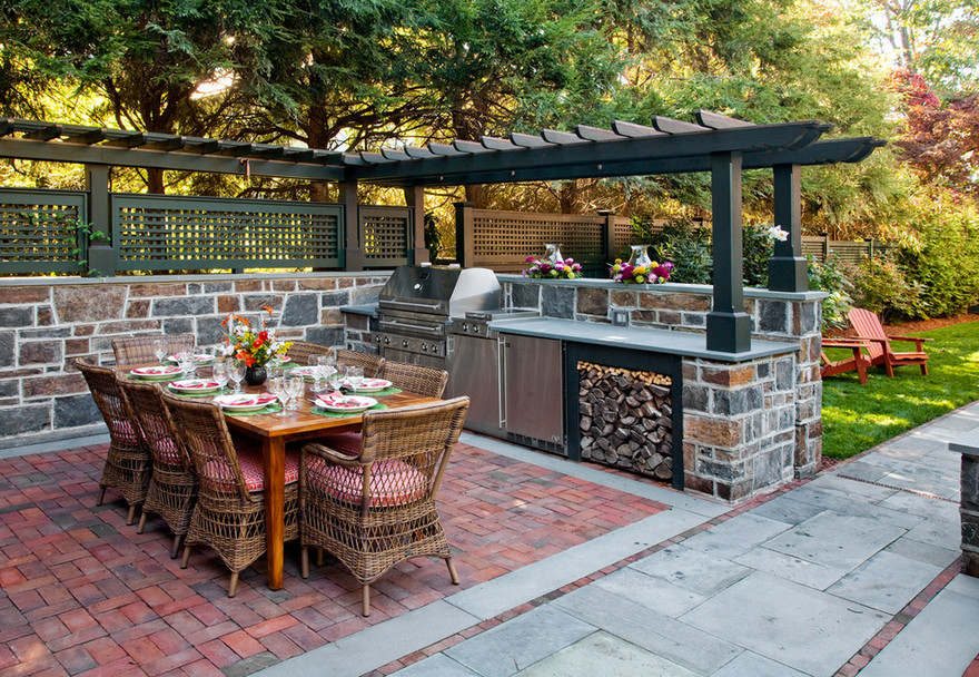 outdoor kitchen plans 12