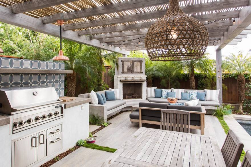 outdoor kitchen plans 18