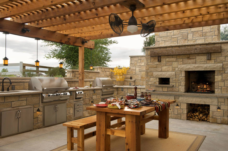 outdoor kitchen plans 2