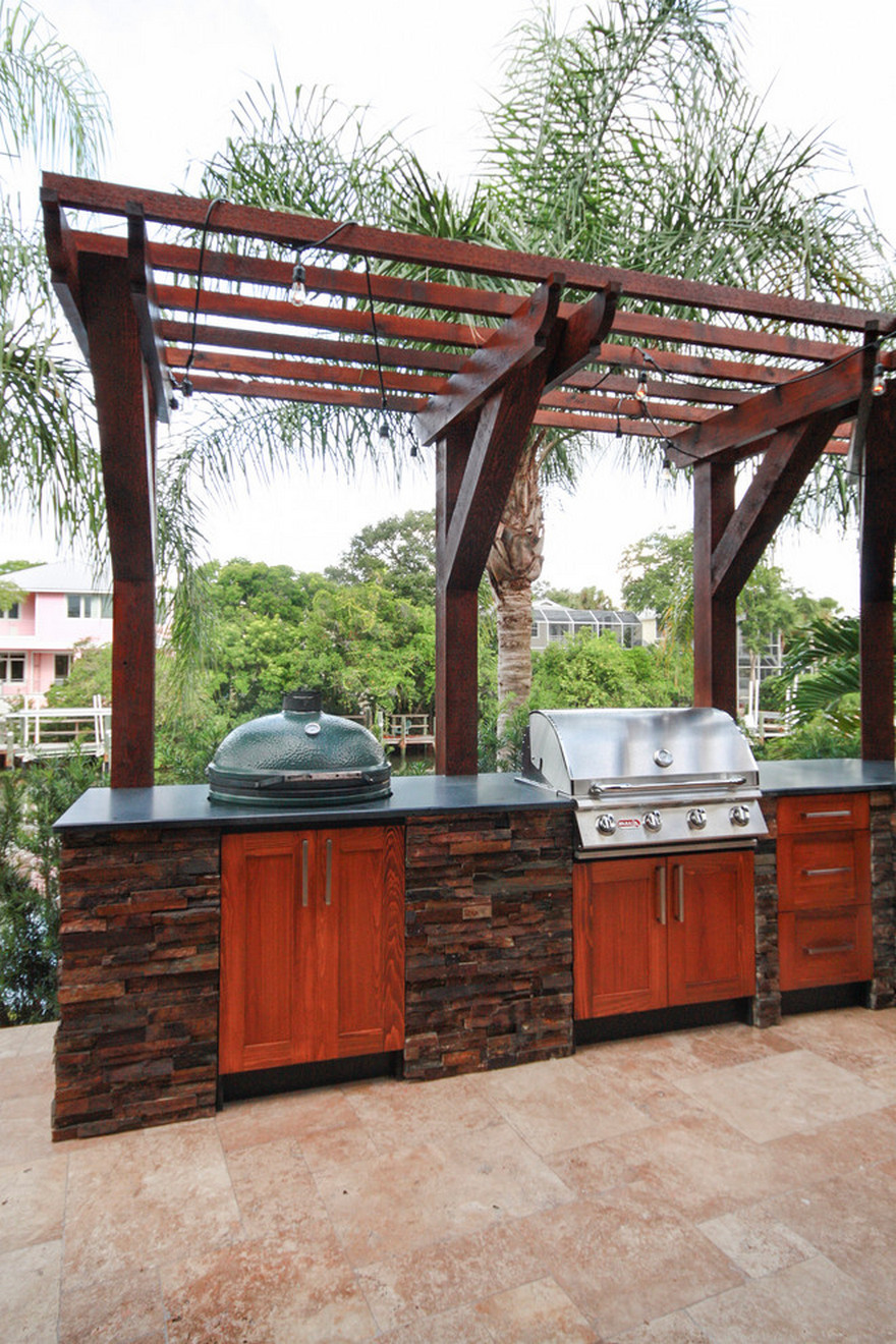 outdoor kitchen plans 32