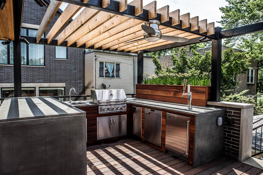 outdoor kitchen plans 38
