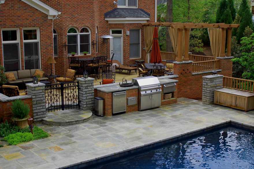 outdoor kitchen plans 4