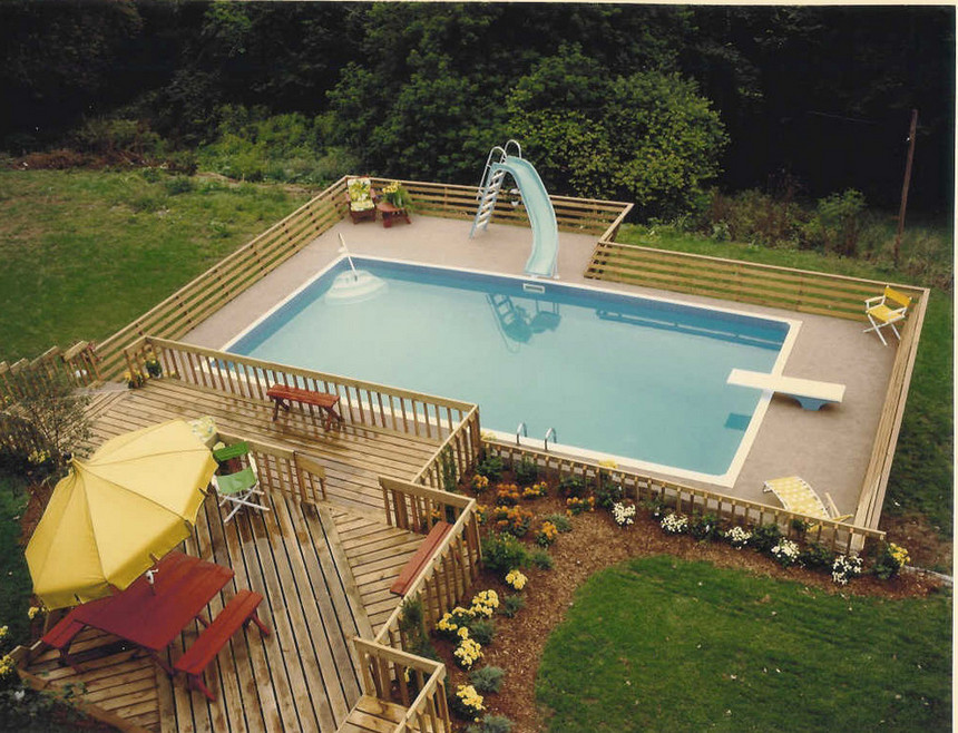 Simple pool. Simple pool