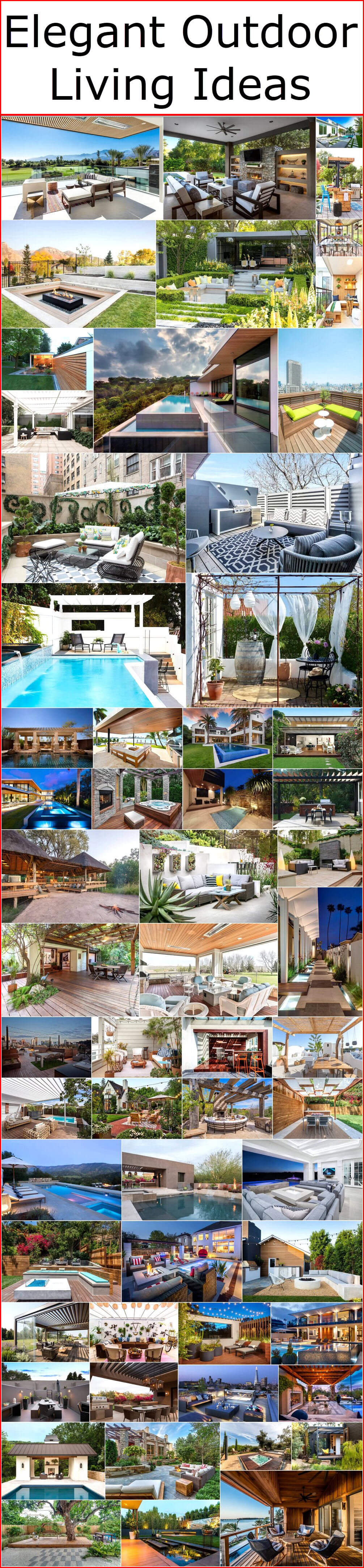 Elegant Outdoor Living Ideas