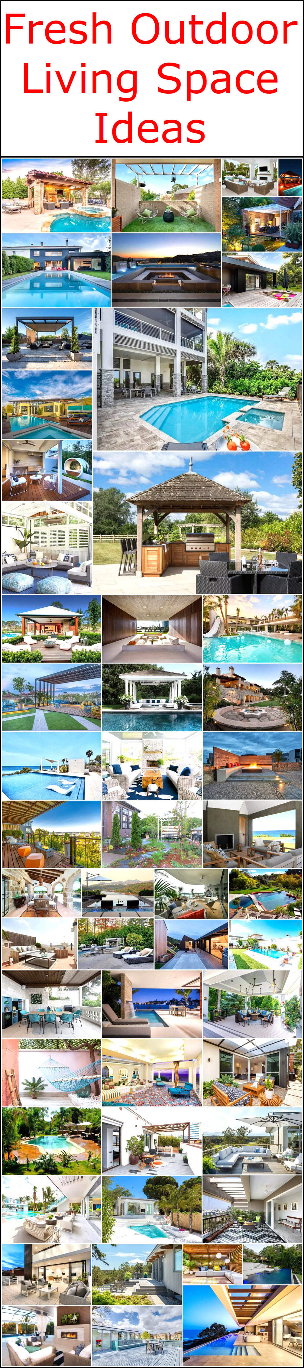 Fresh Outdoor Living Space Ideas